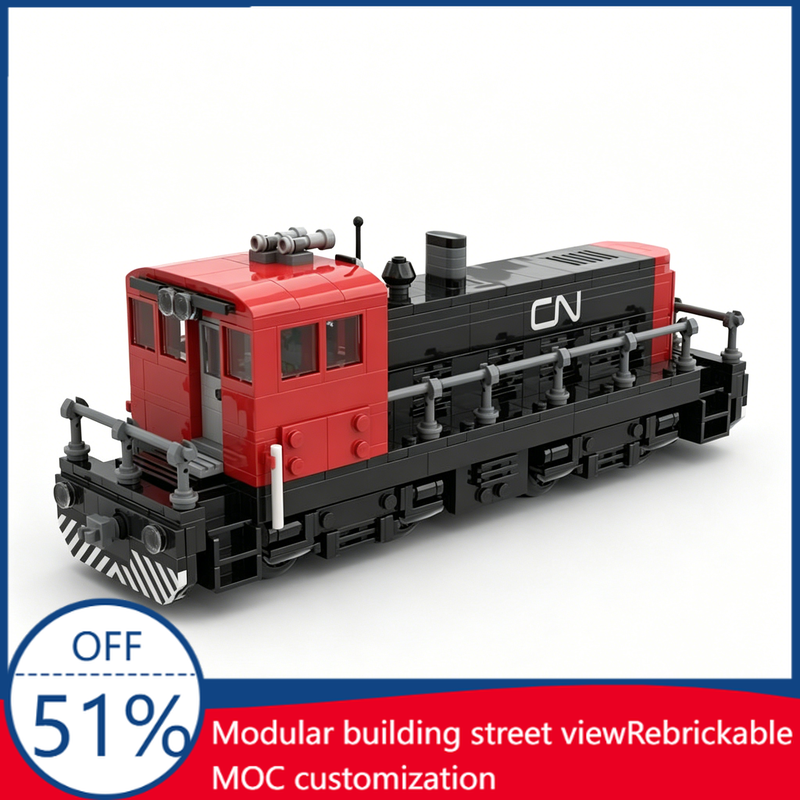 3D Printing Lego - 721Pcs GE 70 Tonner Switcher Custom