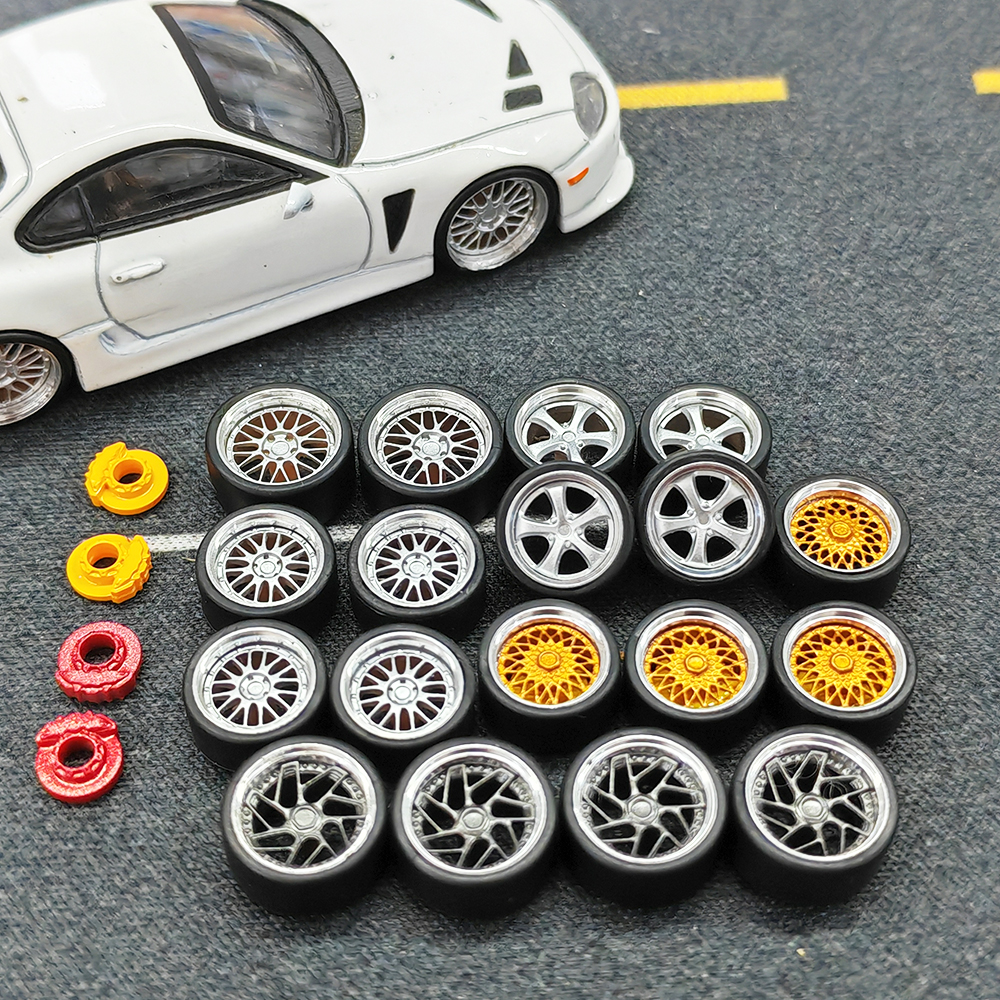 3D Printing Diecast Cars - 1:64 Scale Model Car Wheels Rims