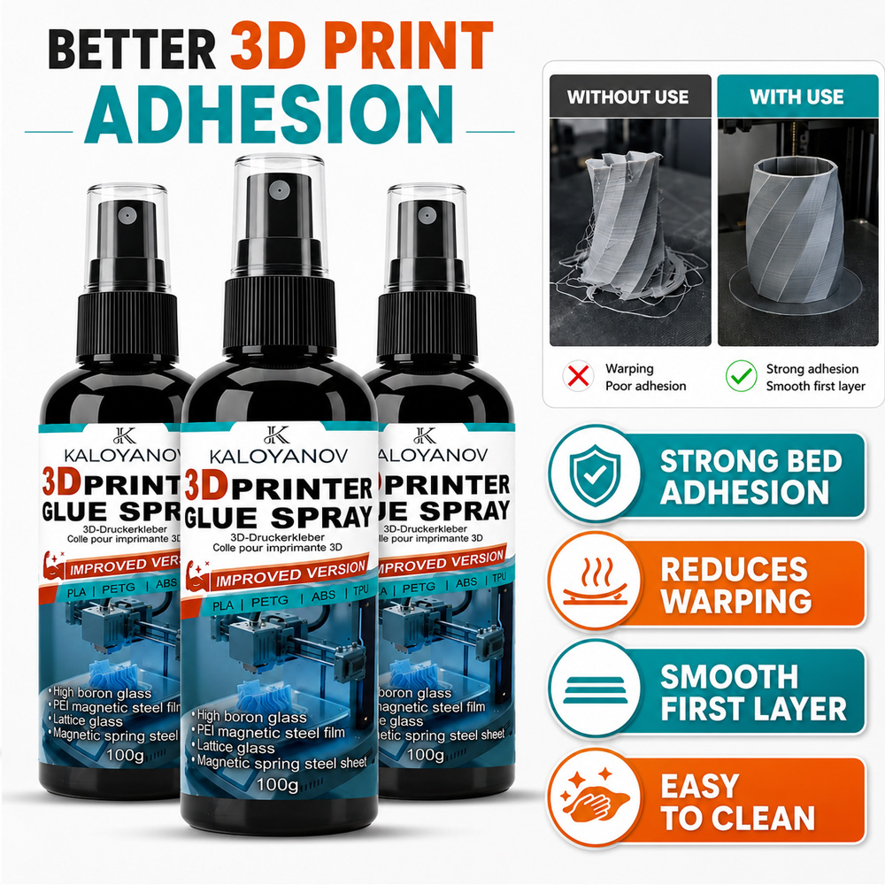 Glue For 3D Printing - 100g 3D Printer Liquid Glue Bed