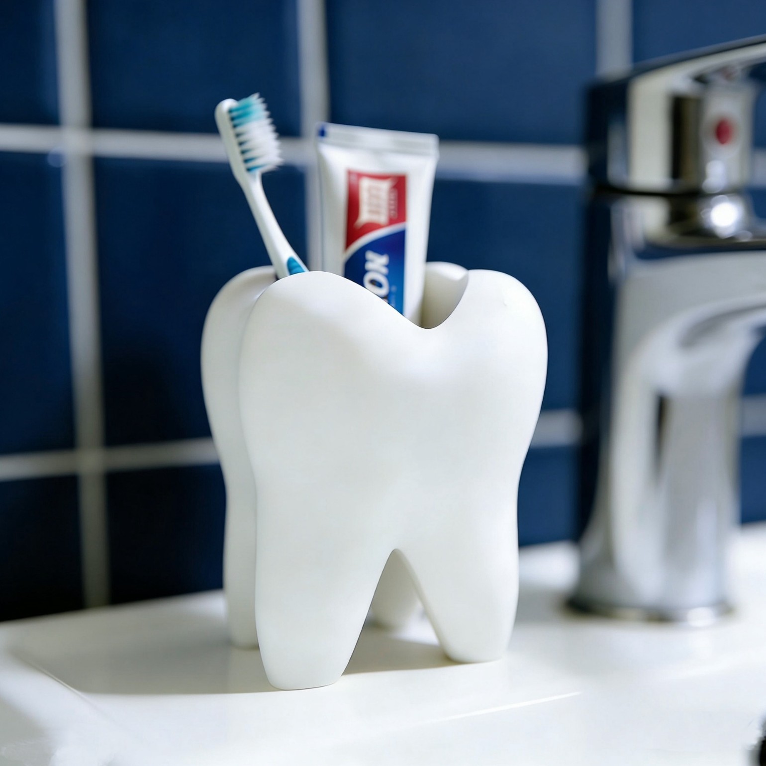 3D Printing Grip - 3D Printed Tooth Shaped Organizer Holder