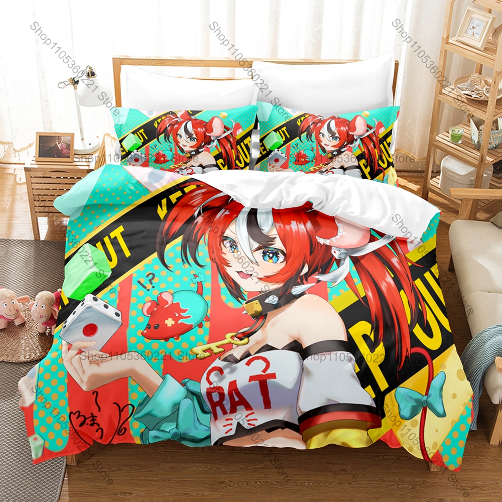 3D Printing Youtubers - Hololive Hakos Baelz Bedding Set 3PCS