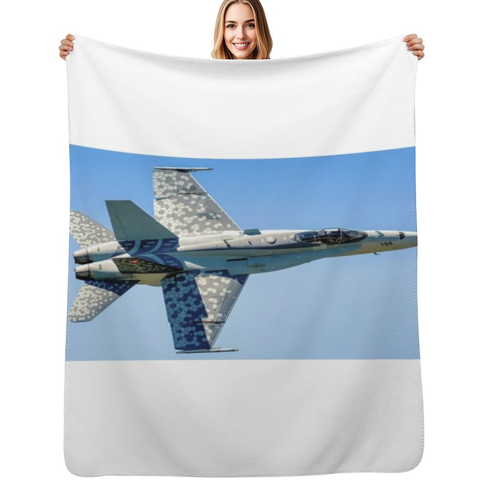 3D Printing Operator - 2022 CF18 demo jet painted in