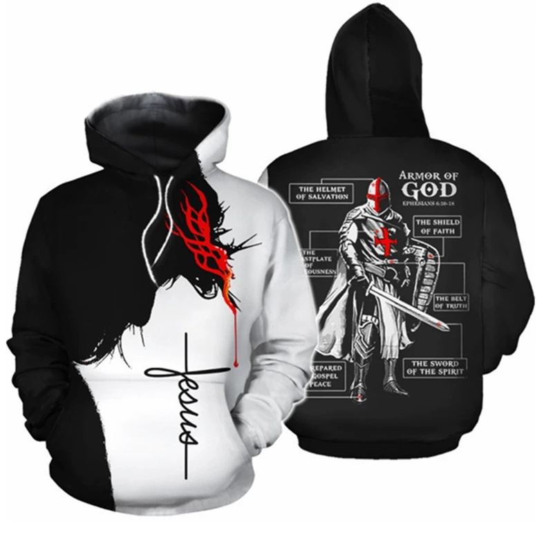 Knights Templar Armor Hoodies  - đánh giá và giá 3D Printing Knight Armor