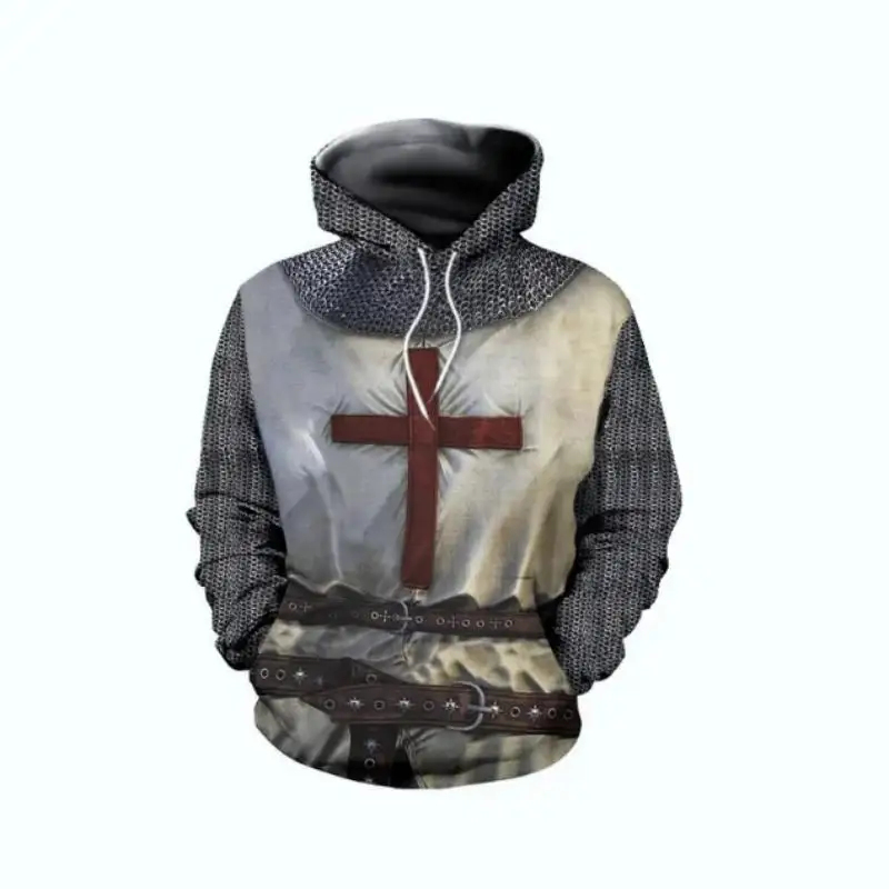 Knights Templar Armor Hoodies  - đánh giá và giá 3D Printing Knight Armor