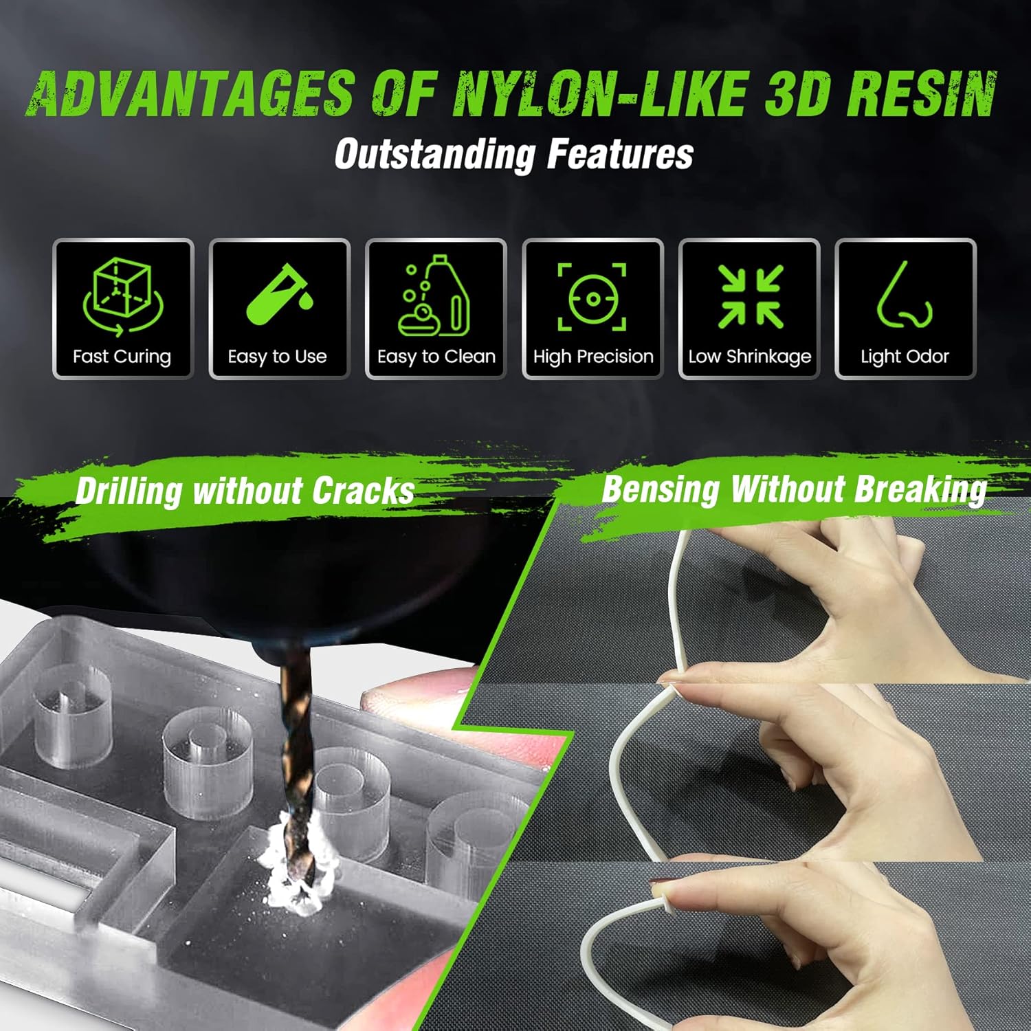 SUNLU 1KG Nylon-Like/Toughness - đánh giá và giá Glue For 3D Printing