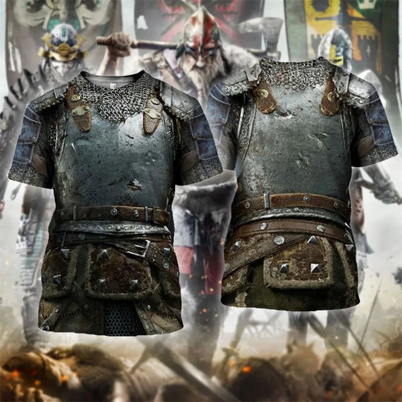 Knights Templar Graphic T-shir - đánh giá và giá 3D Printing Knight Armor