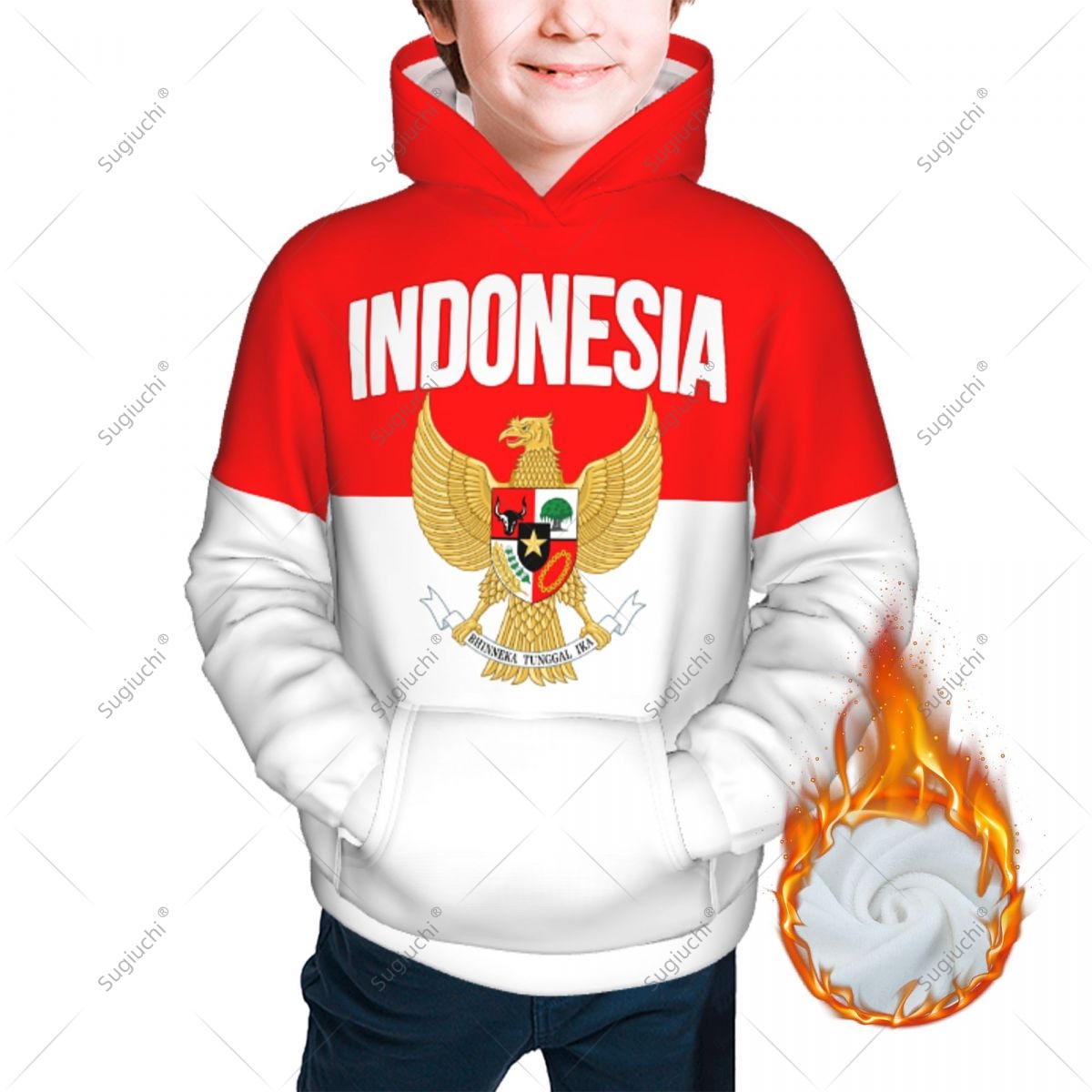 Unisex 3D Youth Hoodie Indones - đánh giá và giá 3D Printing Indonesia