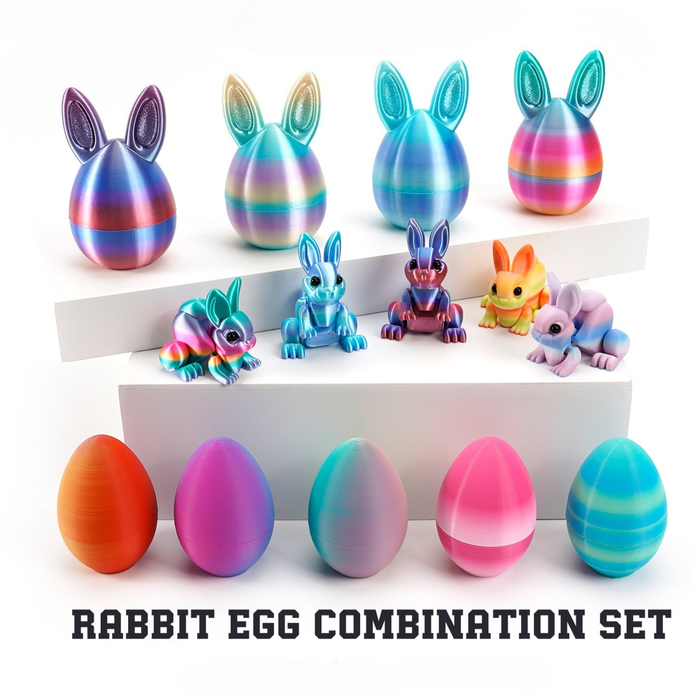 3D Printed Rabbit Eggs Figurin - đánh giá và giá 3D Printing Rabbit