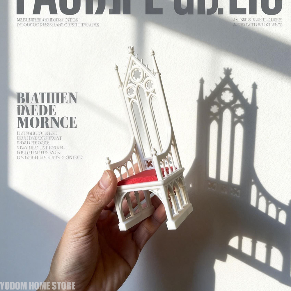 3d Printed Gothic Style Throne - đánh giá và giá 3D Printing Drawing
