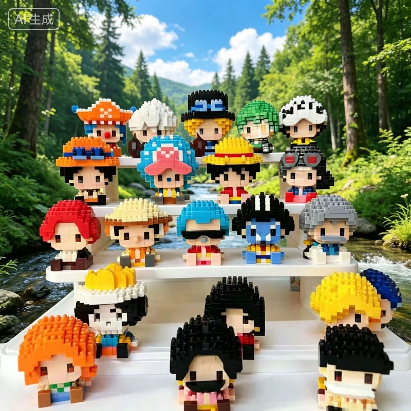 New ONE PIECE Sun God Nika Luf - đánh giá và giá 3D Printing Lego