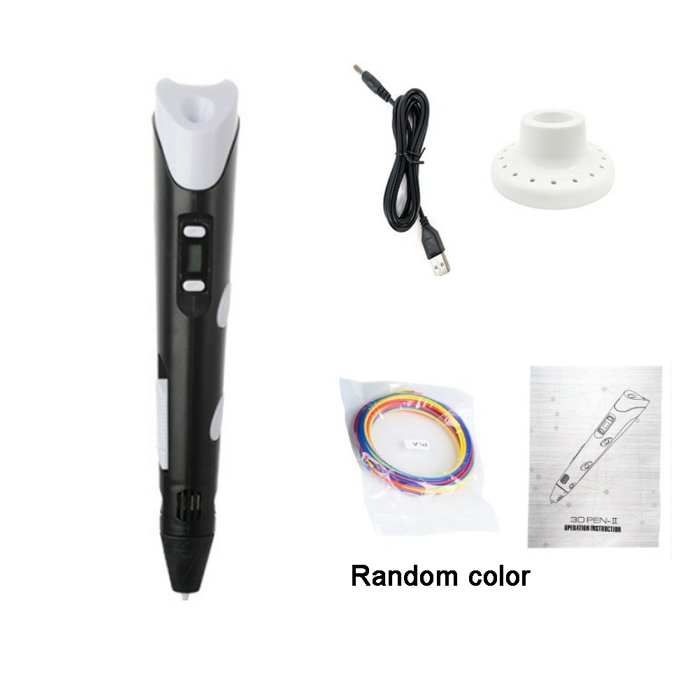 Portable USB 3D Printing Pen L - đánh giá và giá 3D Printing Drawing