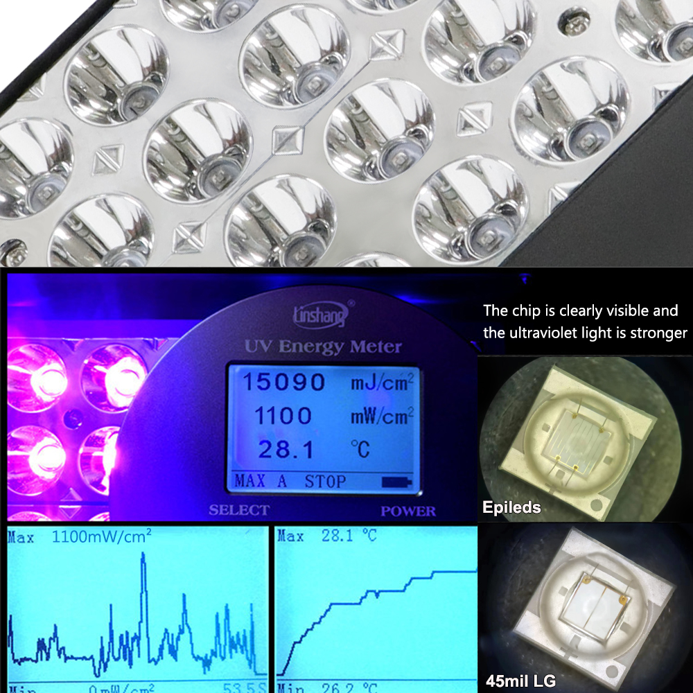 Led UV Floodlight 40LEDS 85-22 - đánh giá và giá Glue For 3D Printing