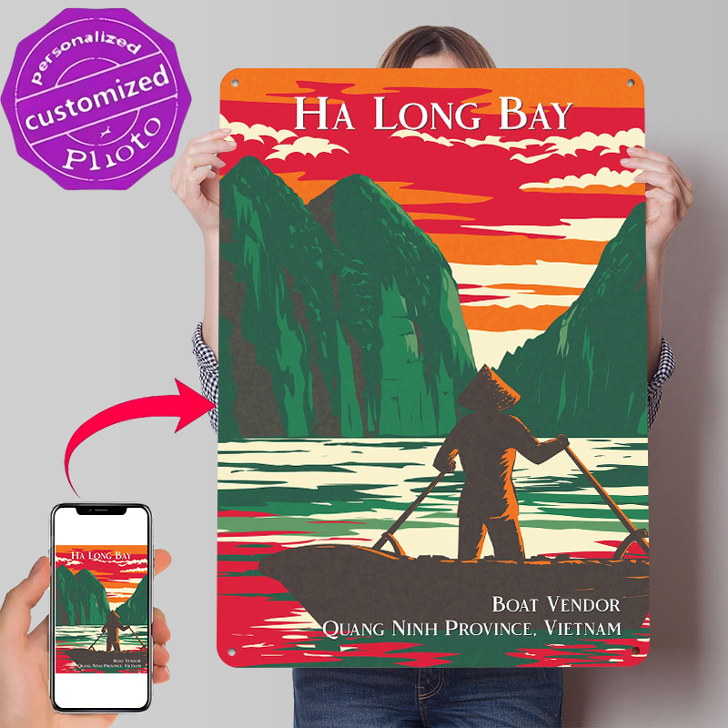 Ha Long Bay Boat Vendor Poster - đánh giá và giá 3D Printing Vendor