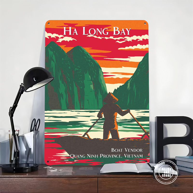 Ha Long Bay Boat Vendor Poster - đánh giá và giá 3D Printing Vendor