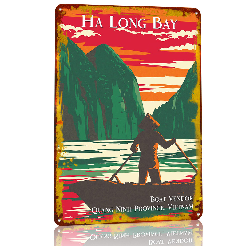 Ha Long Bay Boat Vendor Poster - đánh giá và giá 3D Printing Vendor