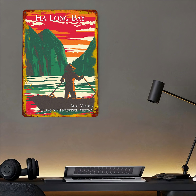 Ha Long Bay Boat Vendor Poster - đánh giá và giá 3D Printing Vendor
