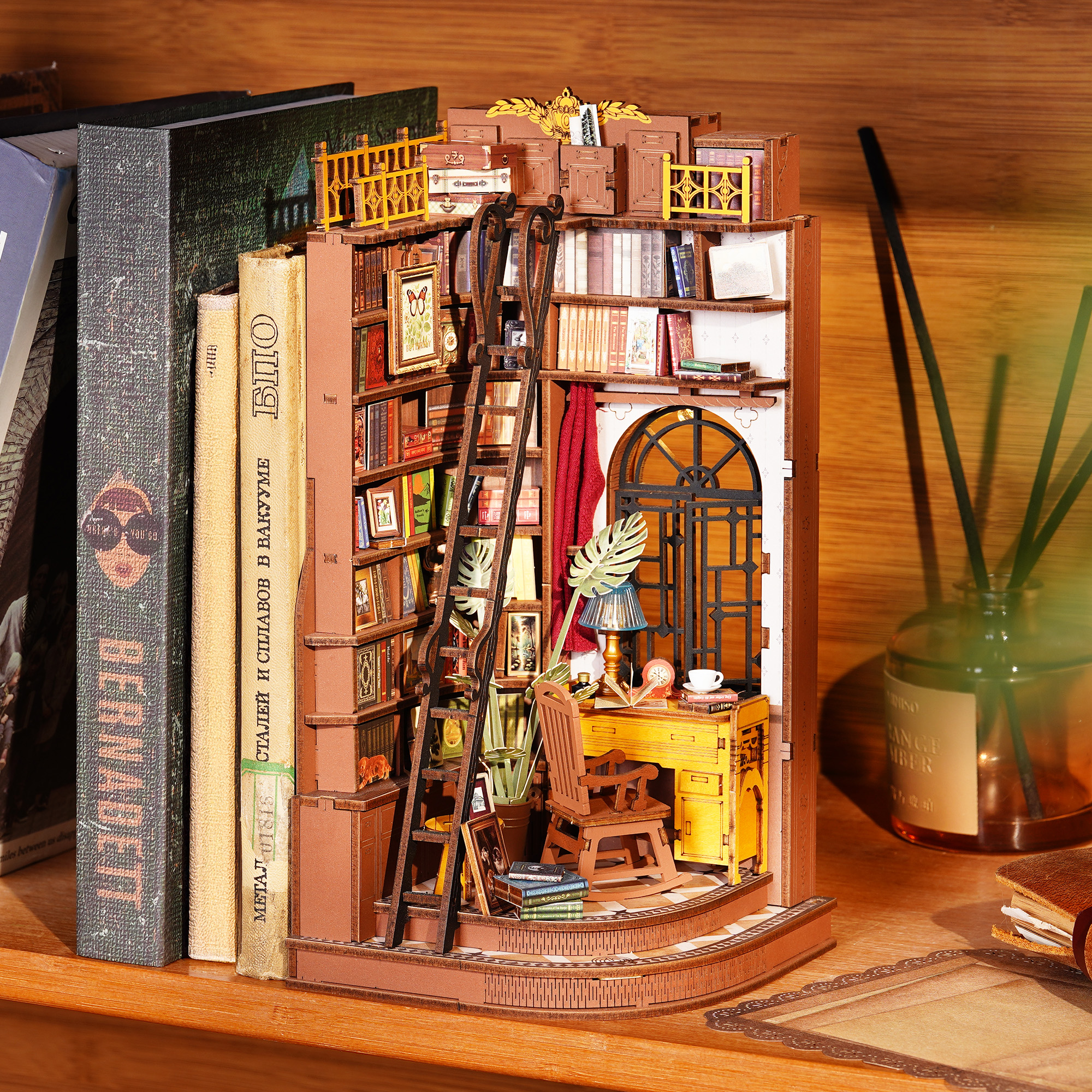Rolife DIY Book Nook Kit Silen - đánh giá và giá 3D Printing Lego