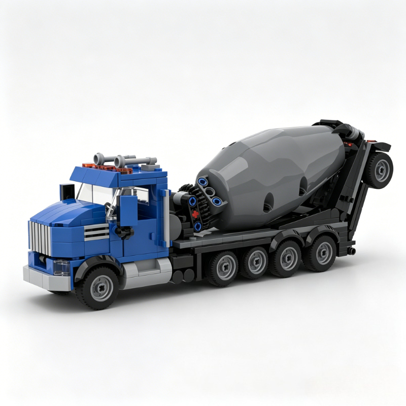 413PCS Cement Mixer Constructi - đánh giá và giá 3D Printing Lego