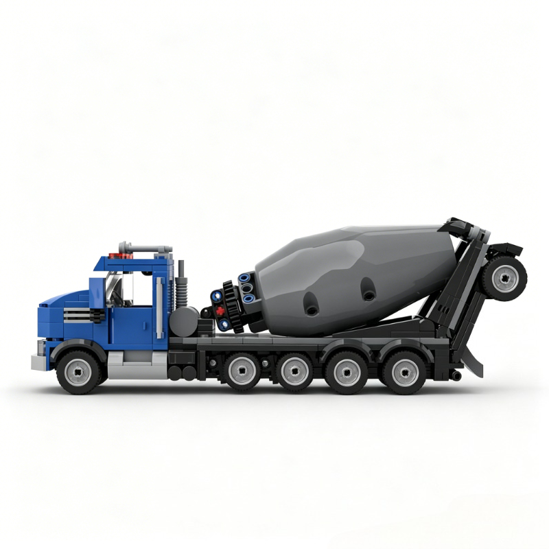 413PCS Cement Mixer Constructi - đánh giá và giá 3D Printing Lego
