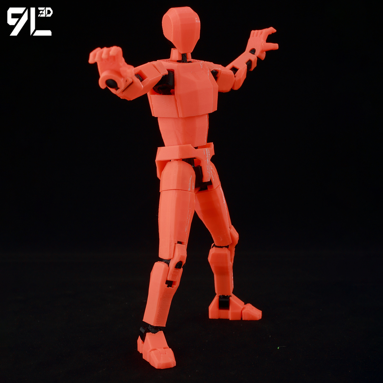 9L 3D Printed Articulated Dumm - đánh giá và giá 3D Printing Yourself