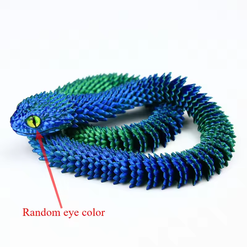 3D Printed Snake Movable Joint - đánh giá và giá 3D Printing Yourself
