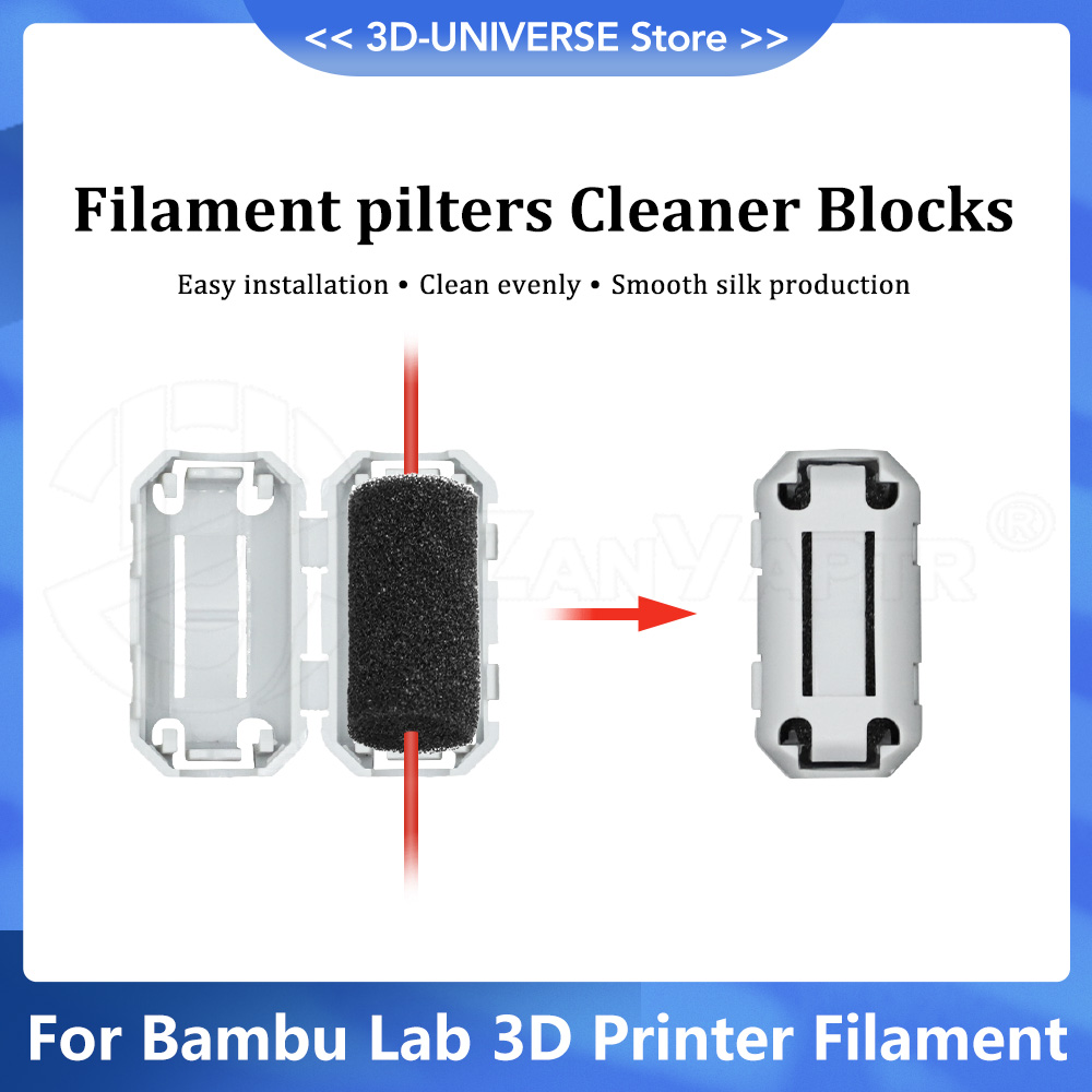 Filament Cleaner Filament Filt - đánh giá và giá 3D Printing Creality