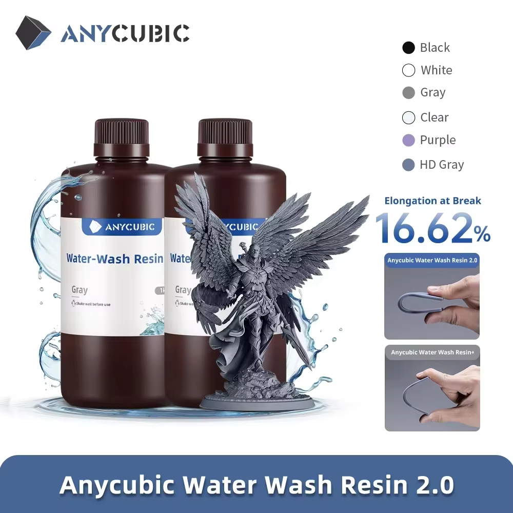 ANYCUBIC Water-Wash Resin For  - đánh giá và giá Glue For 3D Printing
