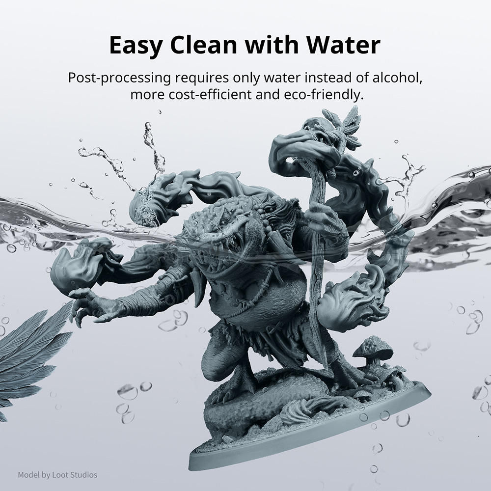 ANYCUBIC Water-Wash Resin For  - đánh giá và giá Glue For 3D Printing