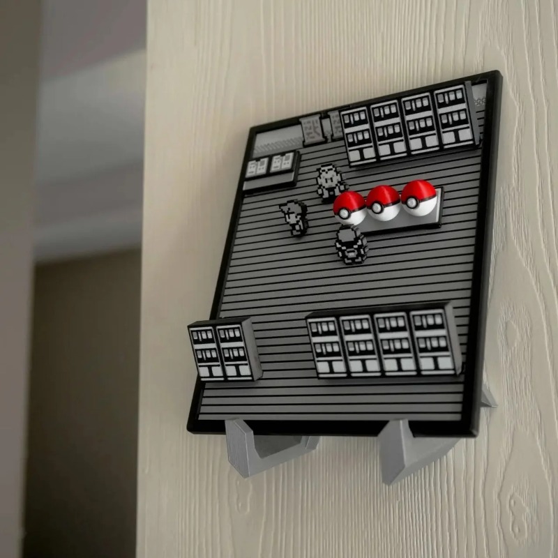Pokemon Gold Silver Scene Figu - đánh giá và giá 3D Printing Yourself