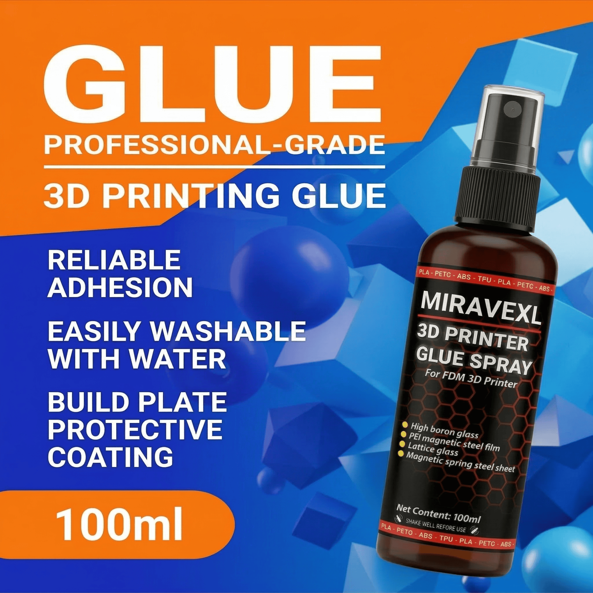 3D Printer Bed Adhesive Spray  - đánh giá và giá Glue For 3D Printing