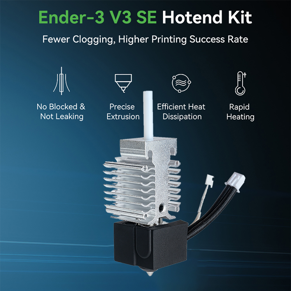 Creality Ender-3 V3 SE Hotend  - đánh giá và giá 3D Printing Creality
