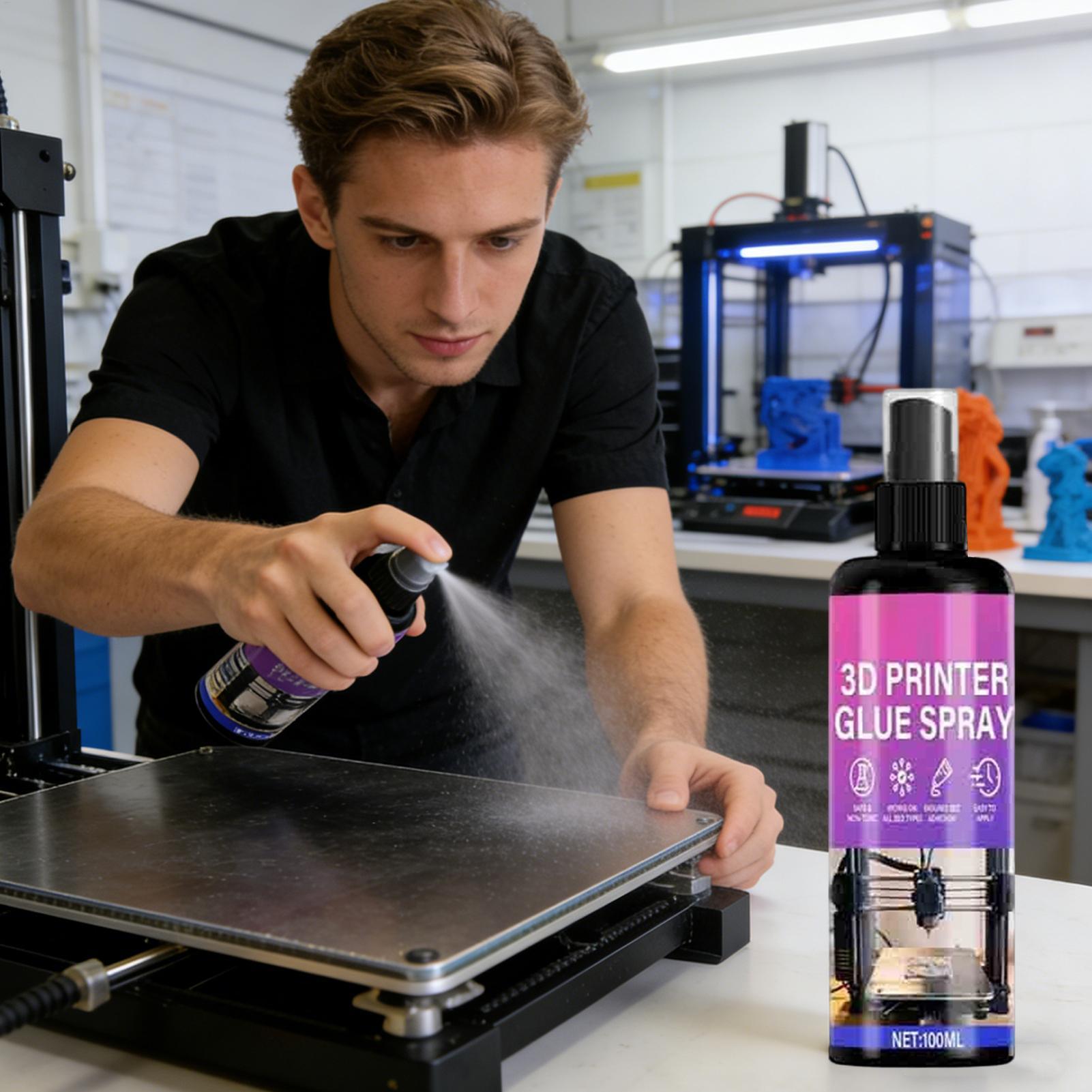 3D Printer Adhesive Spray 100m - đánh giá và giá Glue For 3D Printing