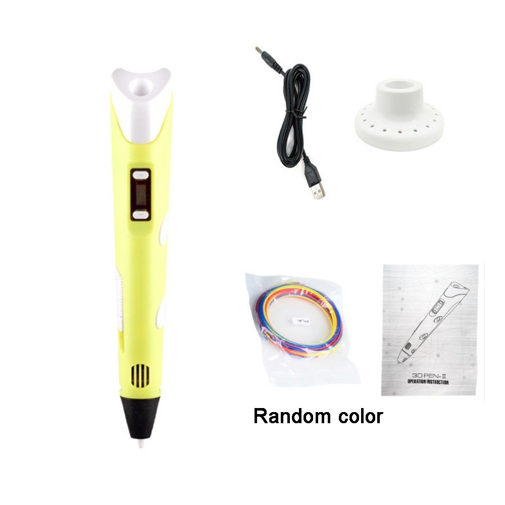 Portable USB 3D Printing Pen L - đánh giá và giá 3D Printing Drawing